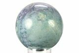Polished Purple Botryoidal Grape Agate Sphere - Indonesia #360089-1